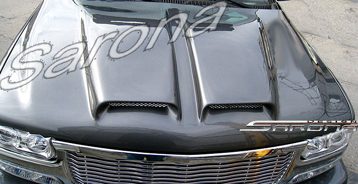 Custom Chevy Silverado Hood  Truck (1999 - 2002) - $1090.00 (Manufacturer Sarona, Part #CH-009-HD)